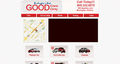 Desktop Screenshot of goodcarsonly.com